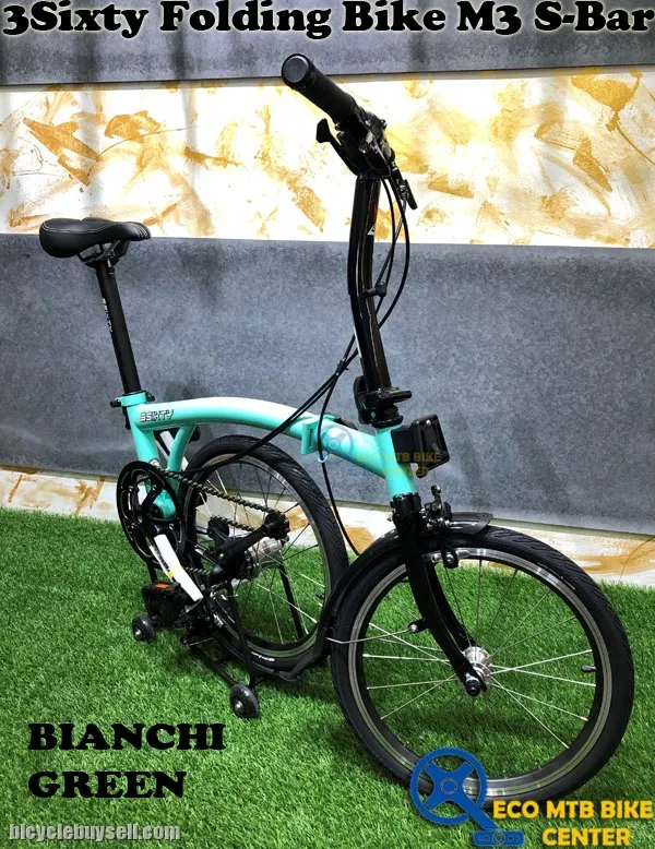 3Sixty Folding Bike 16" TRI FOLD M3 S-Bar