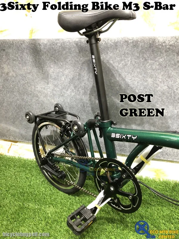 3Sixty Folding Bike 16" TRI FOLD M3 S-Bar