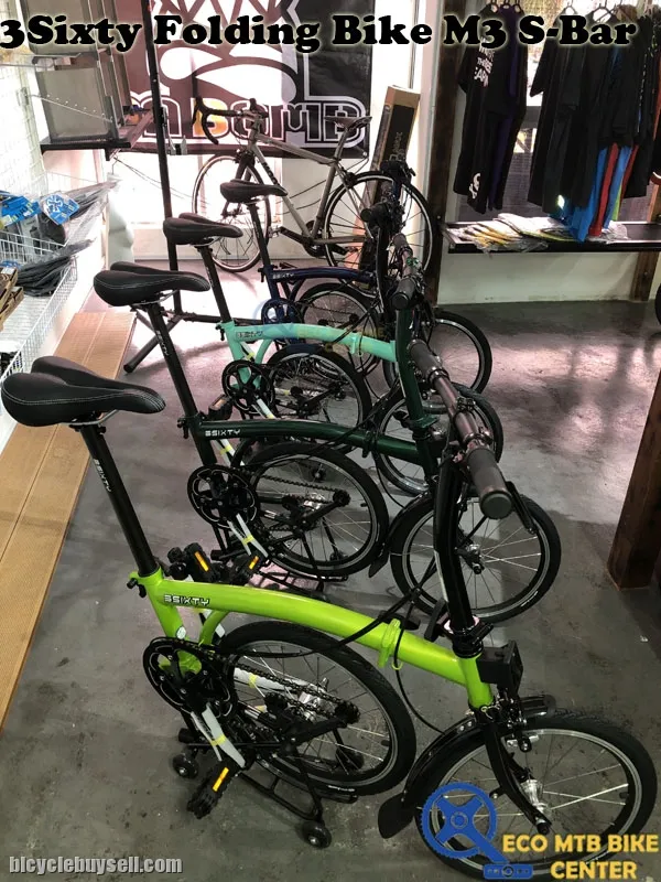 3Sixty Folding Bike 16" TRI FOLD M3 S-Bar