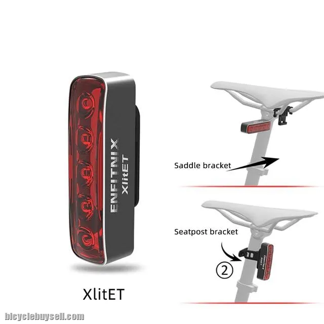 NEW XlitET Auto Start Stop Brake Sensing Flashlight For Bicycle Rear Light LED Cycling XlIte