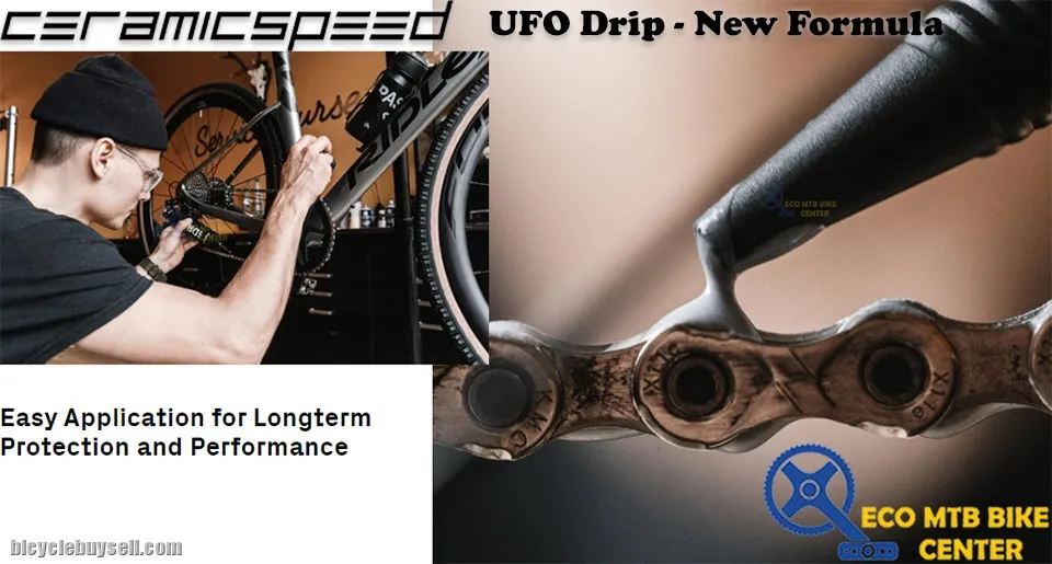 CERAMICSPEED UFO Drip New Formula 180ml - The Fastest Chain Coating