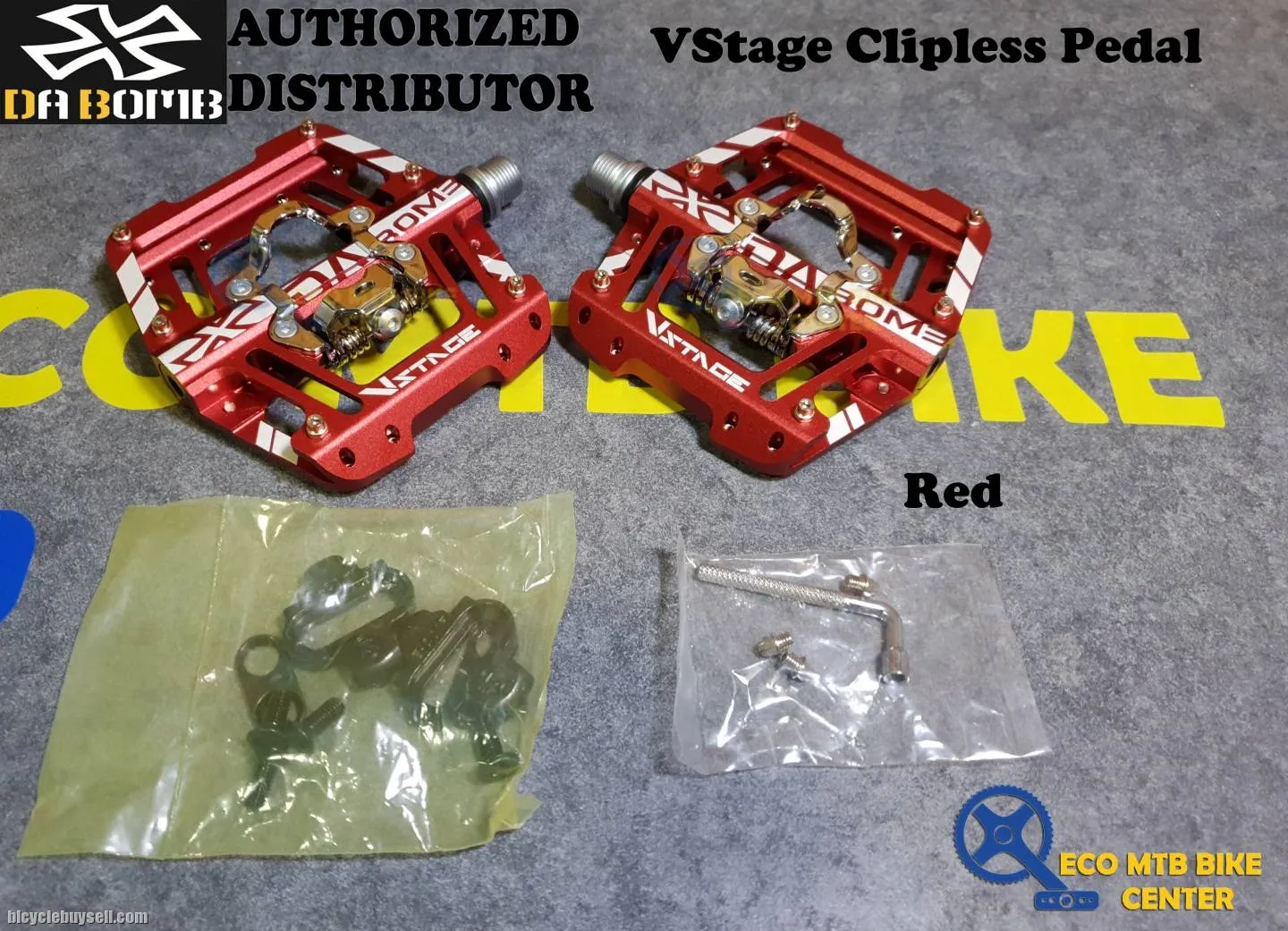 DA BOMB Vstage Clipless Pedal