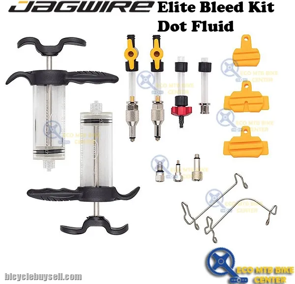 JAGWIRE Elite Bleed Kit (Dot Fluid / Mineral Oil) 2022