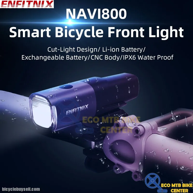 ENFITNIX Navi800 Smart Bicycle Front Light