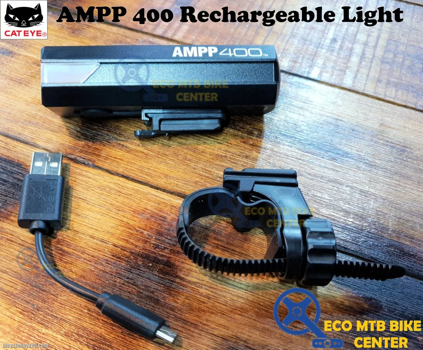 CAT EYE AMPP 400 Rechargeable Light