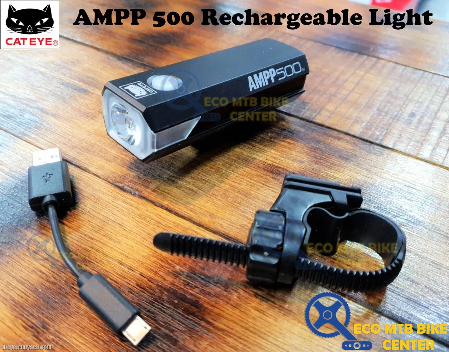 CAT EYE AMPP 500 Rechargeable Light
