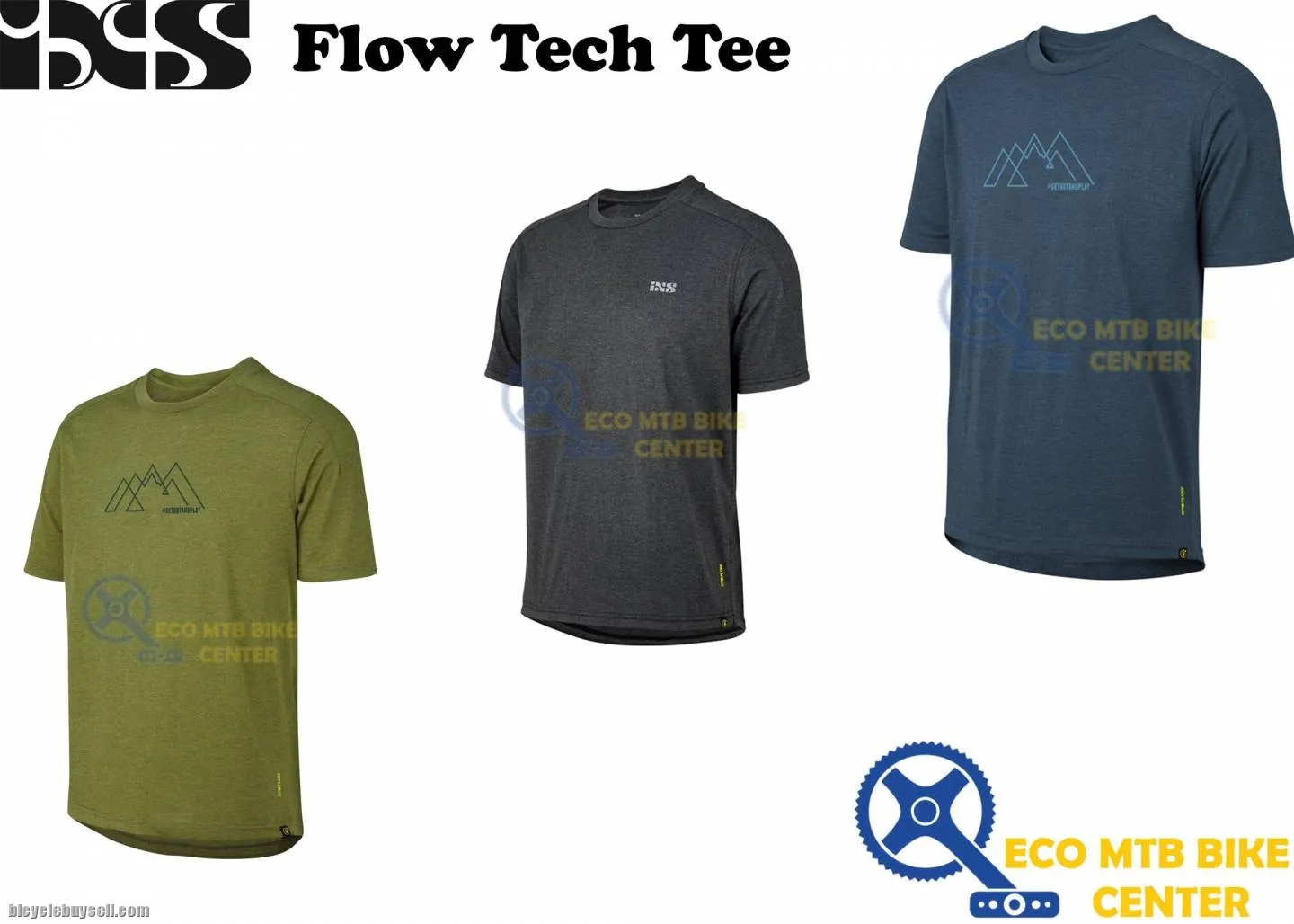 IXS Shirt Flow Tech Casual Tee