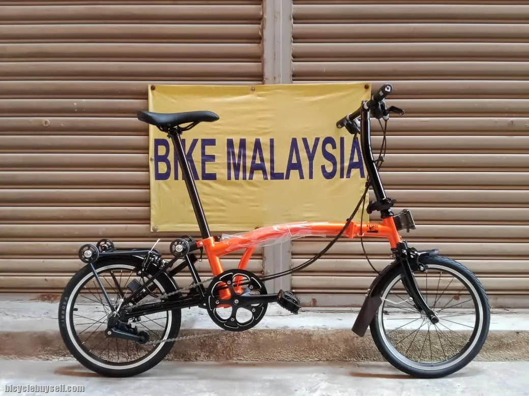CAMP FOLDING BIKE 16" PIKES CHROMOLY FRAME