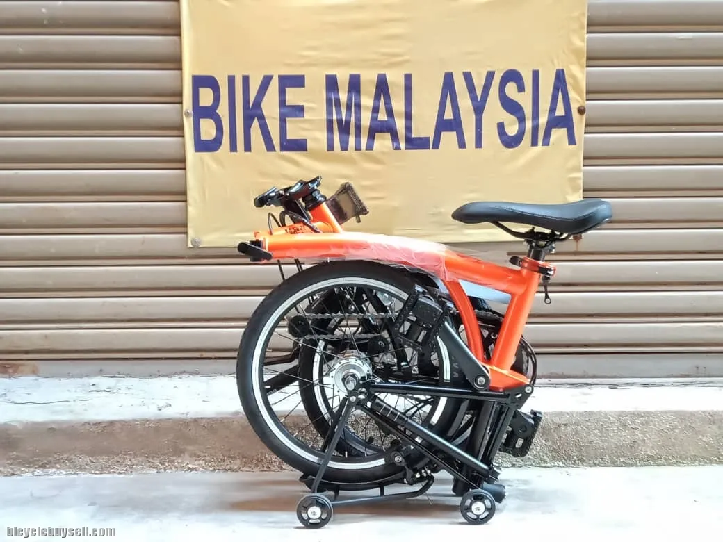 CAMP FOLDING BIKE 16" PIKES CHROMOLY FRAME