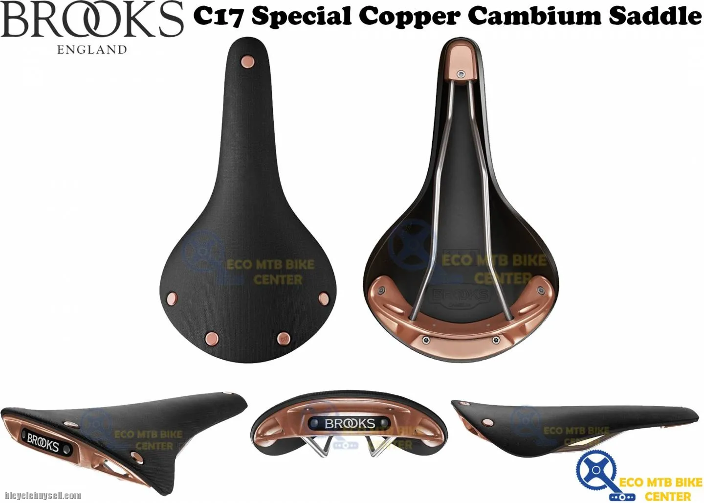 BROOKS C17 Special Copper Cambium Saddle