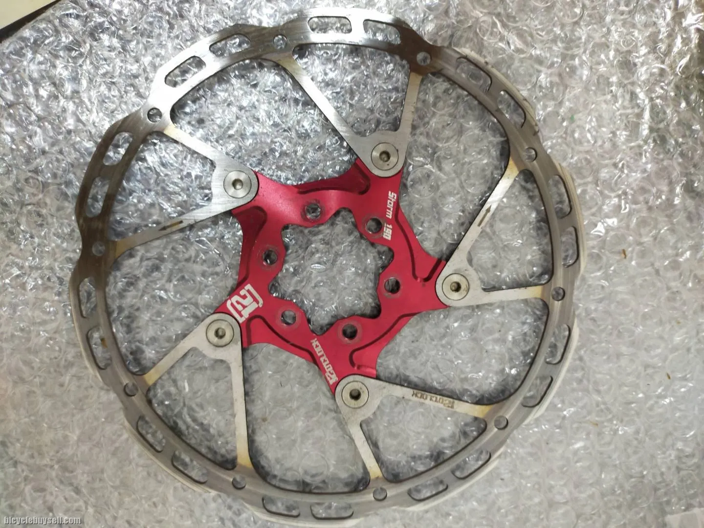12OCLOCK 180MM ROTOR USED LESS THAN 5 RIDES