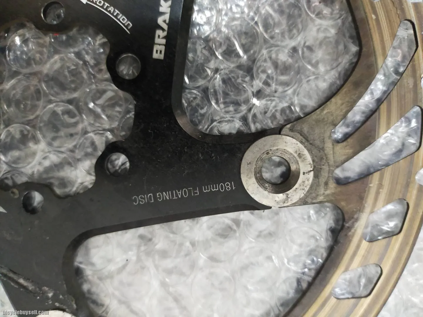 BRAKCO ROTOR 180MM ROTOR USED LESS THAN 3 MONTHS