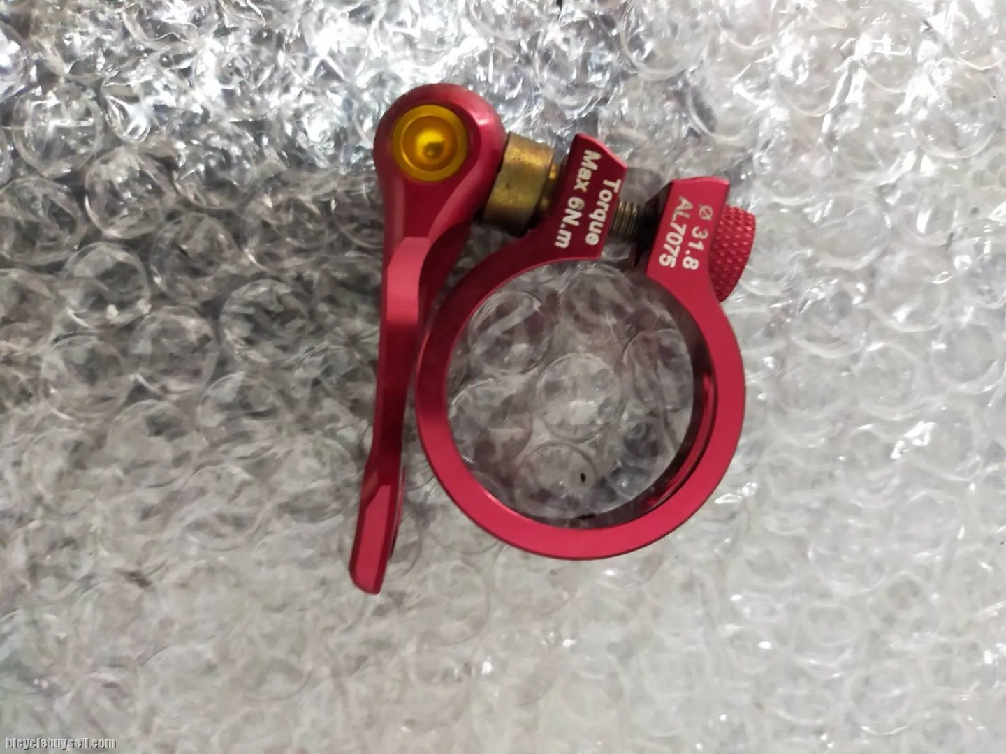 12OCLOCK TITANIUM 31.8 CLAMP - RED