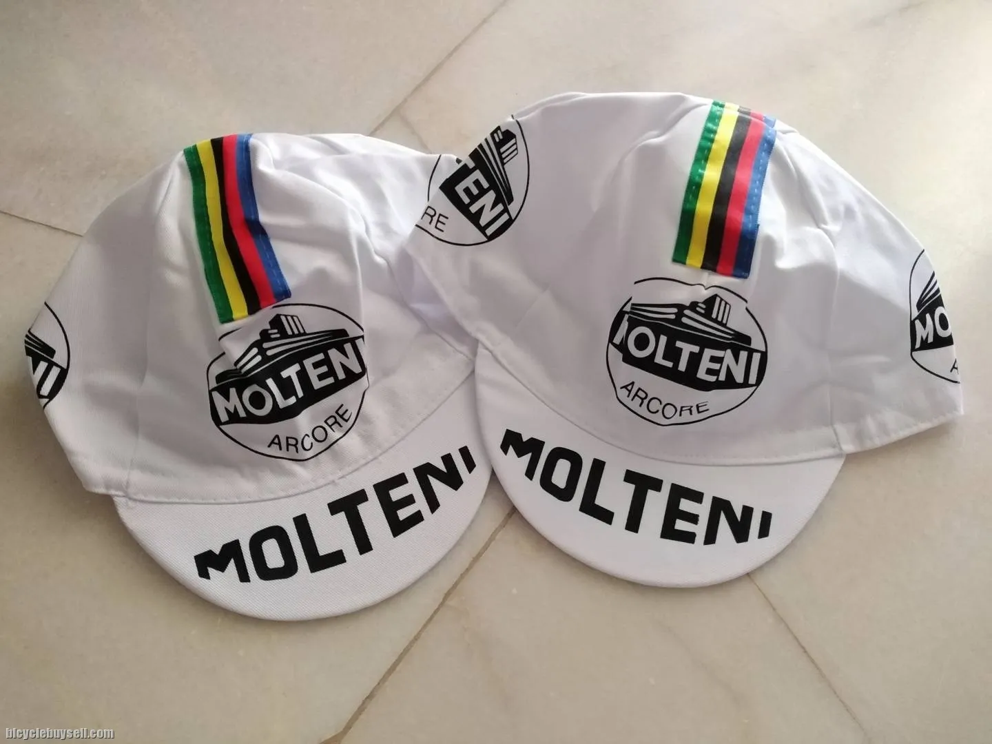 Cycling Cap Molteni White