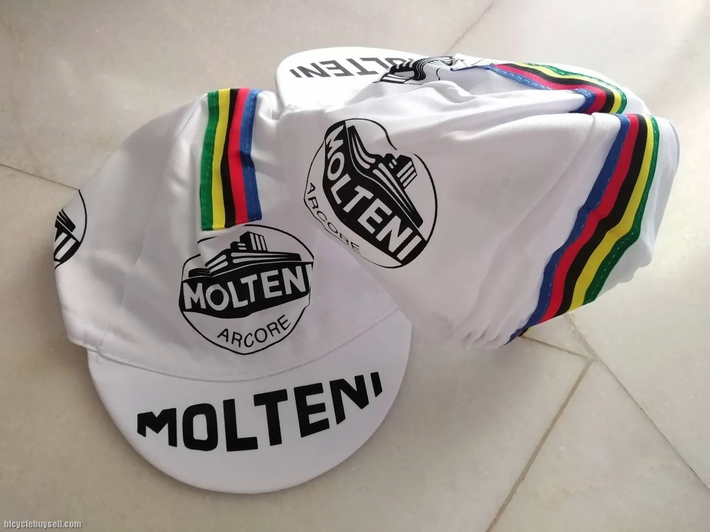 Cycling Cap Molteni White