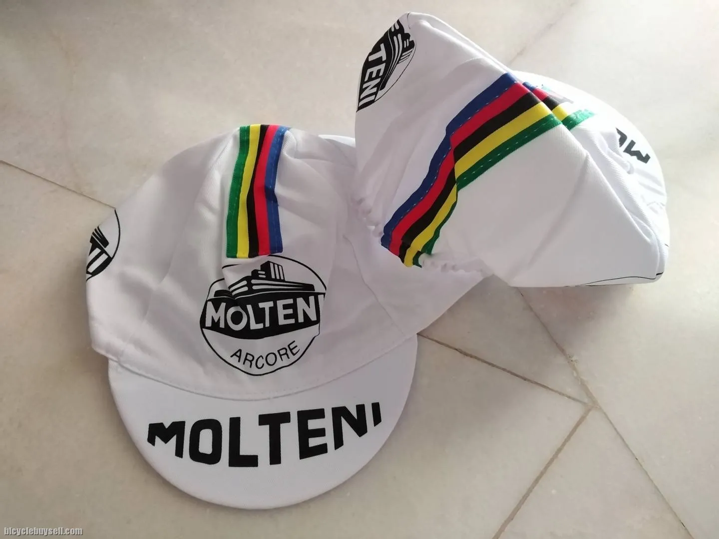 Cycling Cap Molteni White