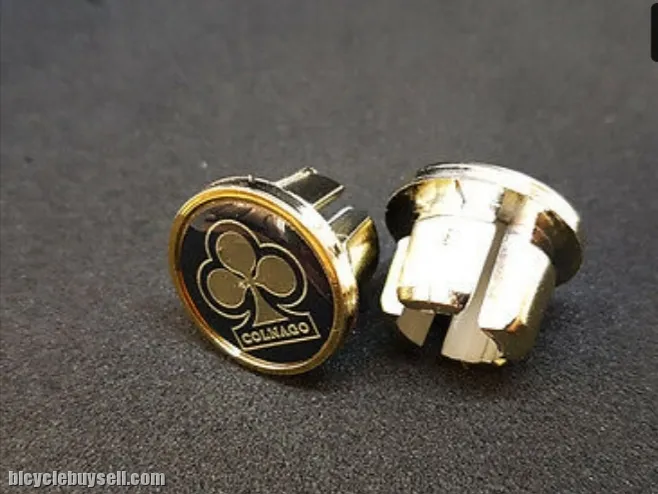 Bartapes End plugs Colnago Gold Black