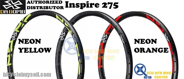 DA BOMB Inspire 275 Rim x 32holes (SELL IN PAIR)