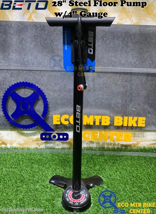 BETO 28" Steel Floor Pump w/4â€ Gauge (CMP-173SG9)