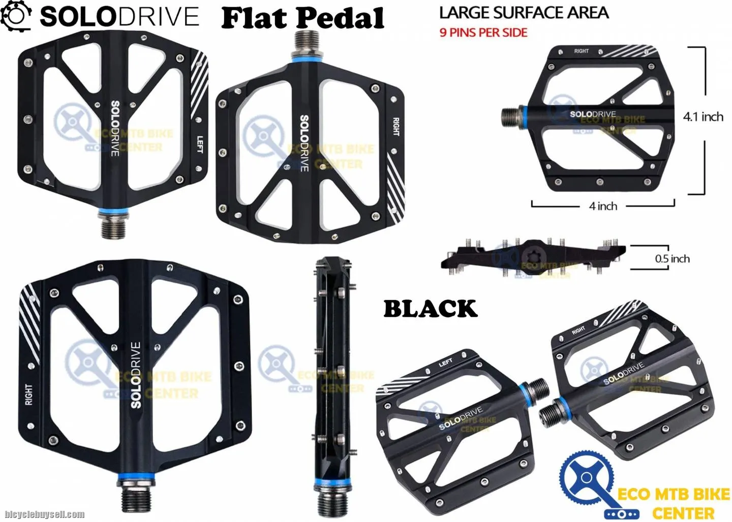 SOLODRIVE Flat Pedal