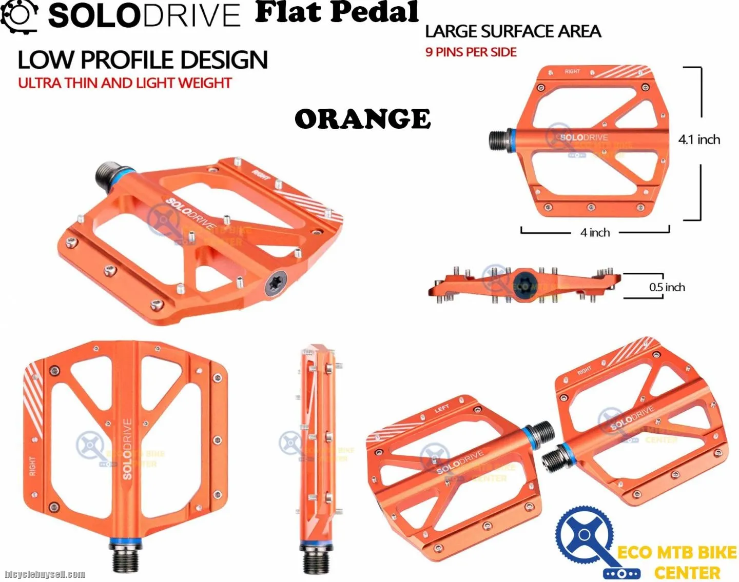 SOLODRIVE Flat Pedal