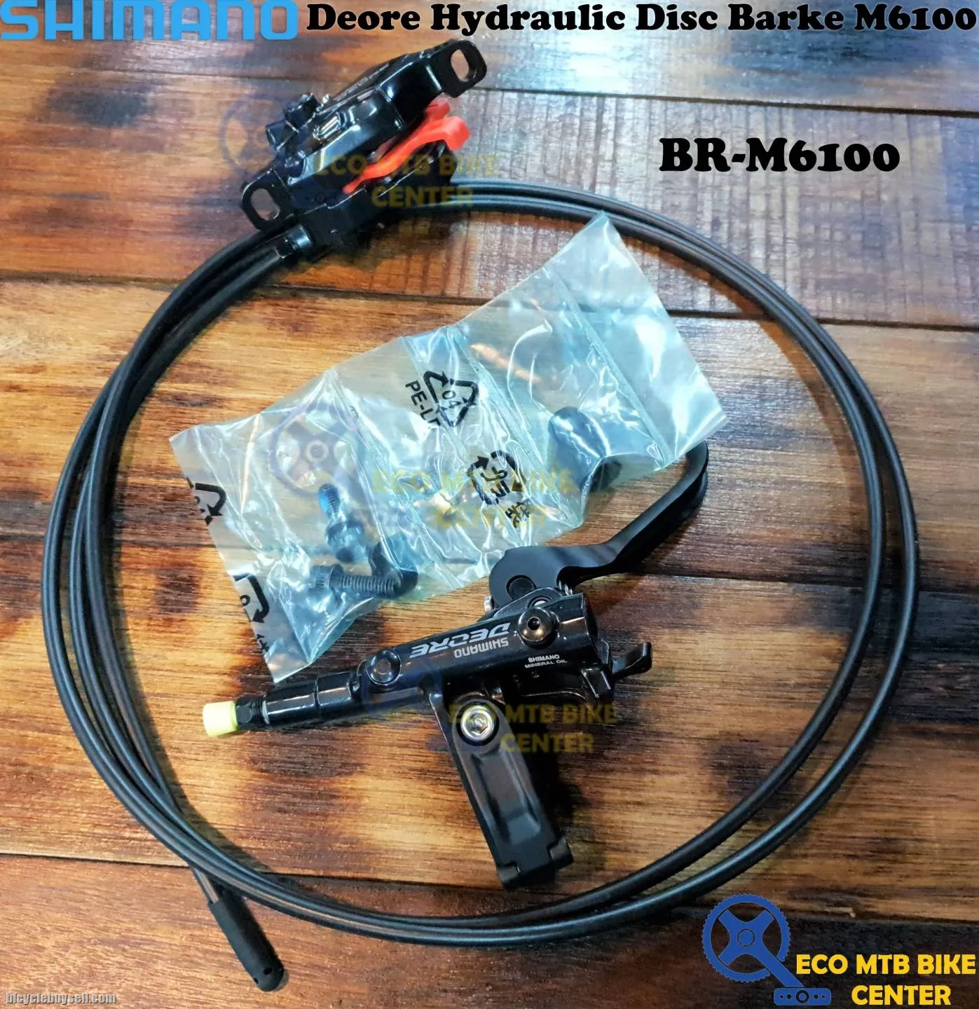 SHIMANO Deore M6100 12s Hydraulic Disc Brake Set BL-M6100 + BR-M6100