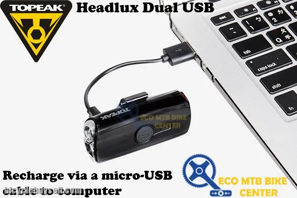 TOPEAK Headlux Dual USB Light