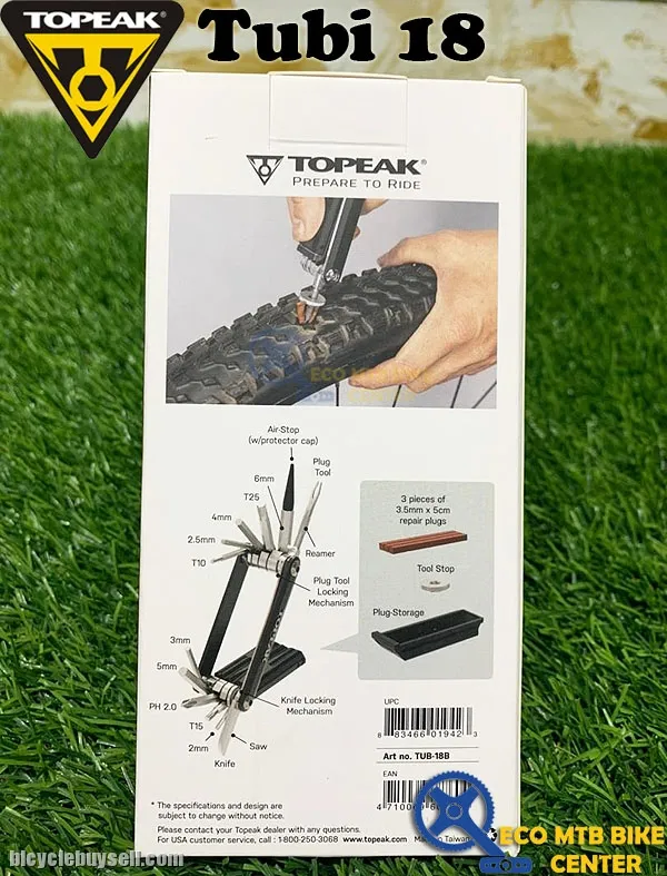 TOPEAK Tubi 18 Tools