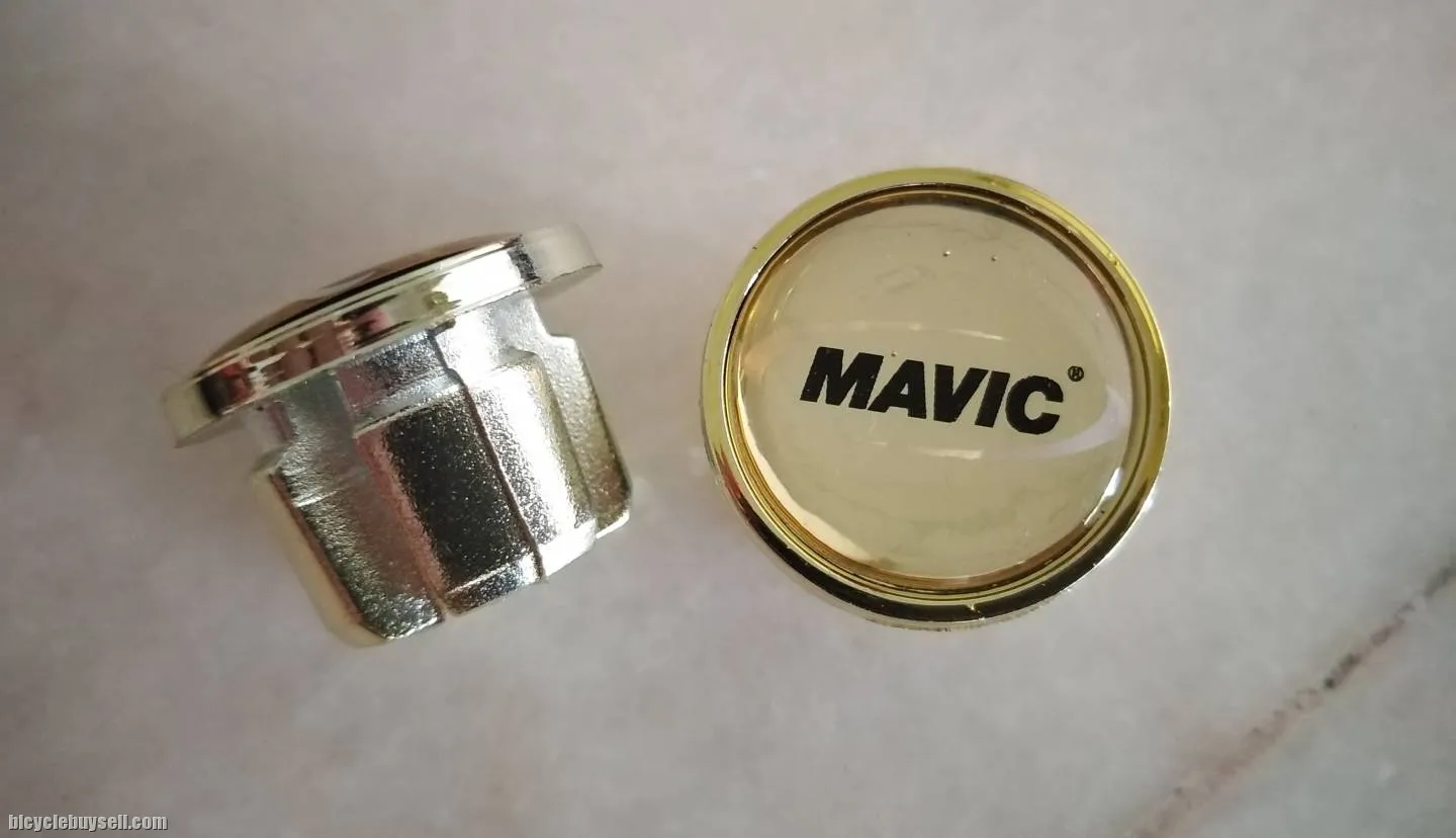 Handlebar Bartapes End Plugs Mavic Gold