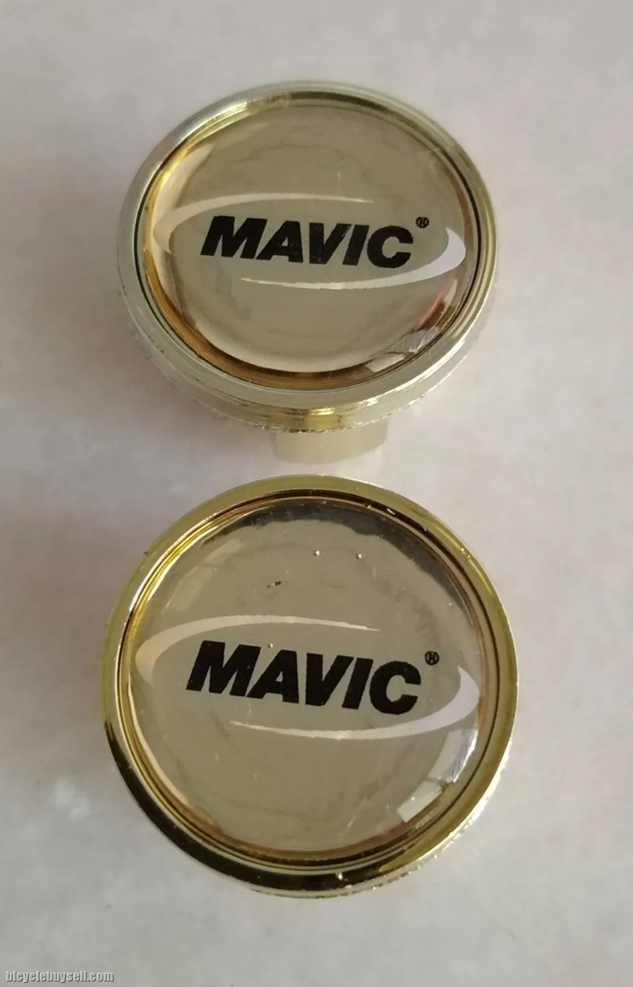 Handlebar Bartapes End Plugs Mavic Gold