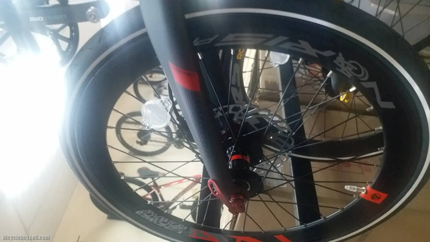 TRS ROCHER 451 FOLDING BIKE 10 SPEED