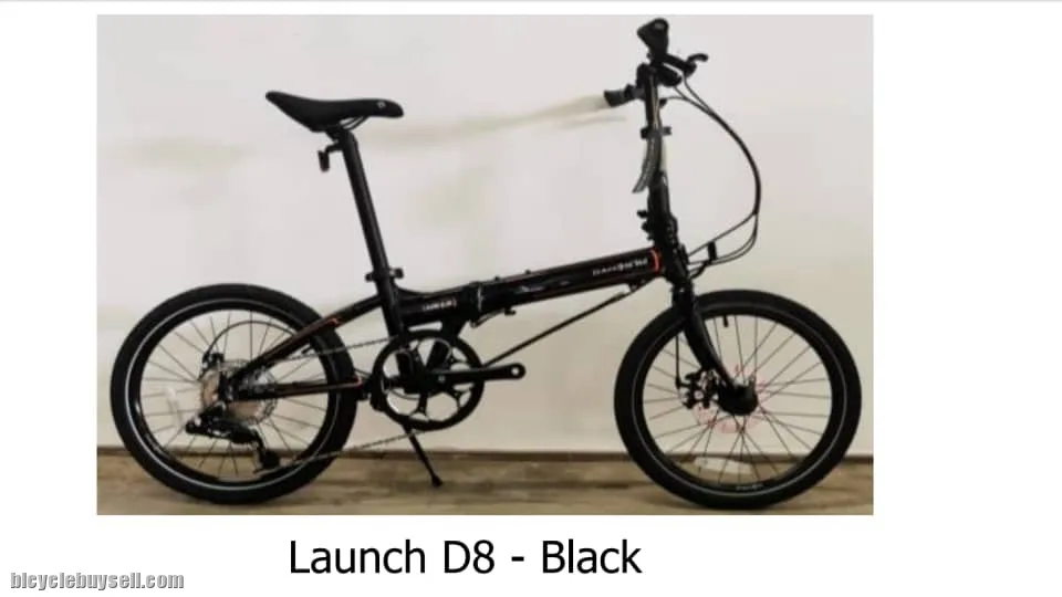 DAHON LAUNCH D8 20" FOLDING BIKE 8 SPEED