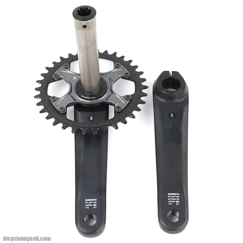 NEW SHIMANO DEROE SLX FC M7100 Crankset 12-Speed 32T 34T 170MM 175MM HOLLOWTECH II MTB Crankset