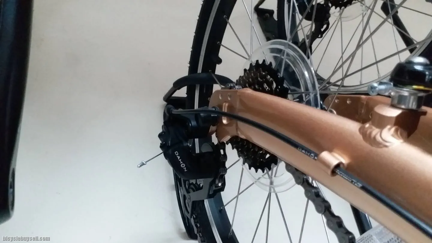 DAHON VYDE D7 20"FOLDING BIKW 7 SPEED