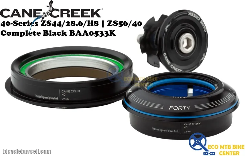 CANE CREEK 40-Series ZS44/28.6/H8 | ZS56/40 Complete Black BAA0533K