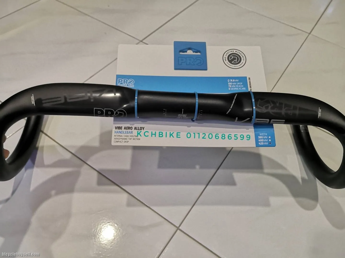 Shimano Pro Vibe Aero Alloy Handlebar-DI2 ready