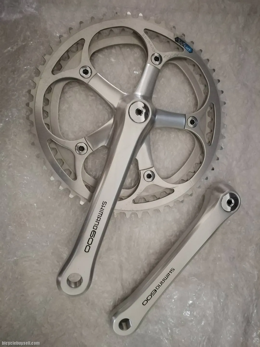 Shimano 600 Model 6207 52/45t Crankset Nos