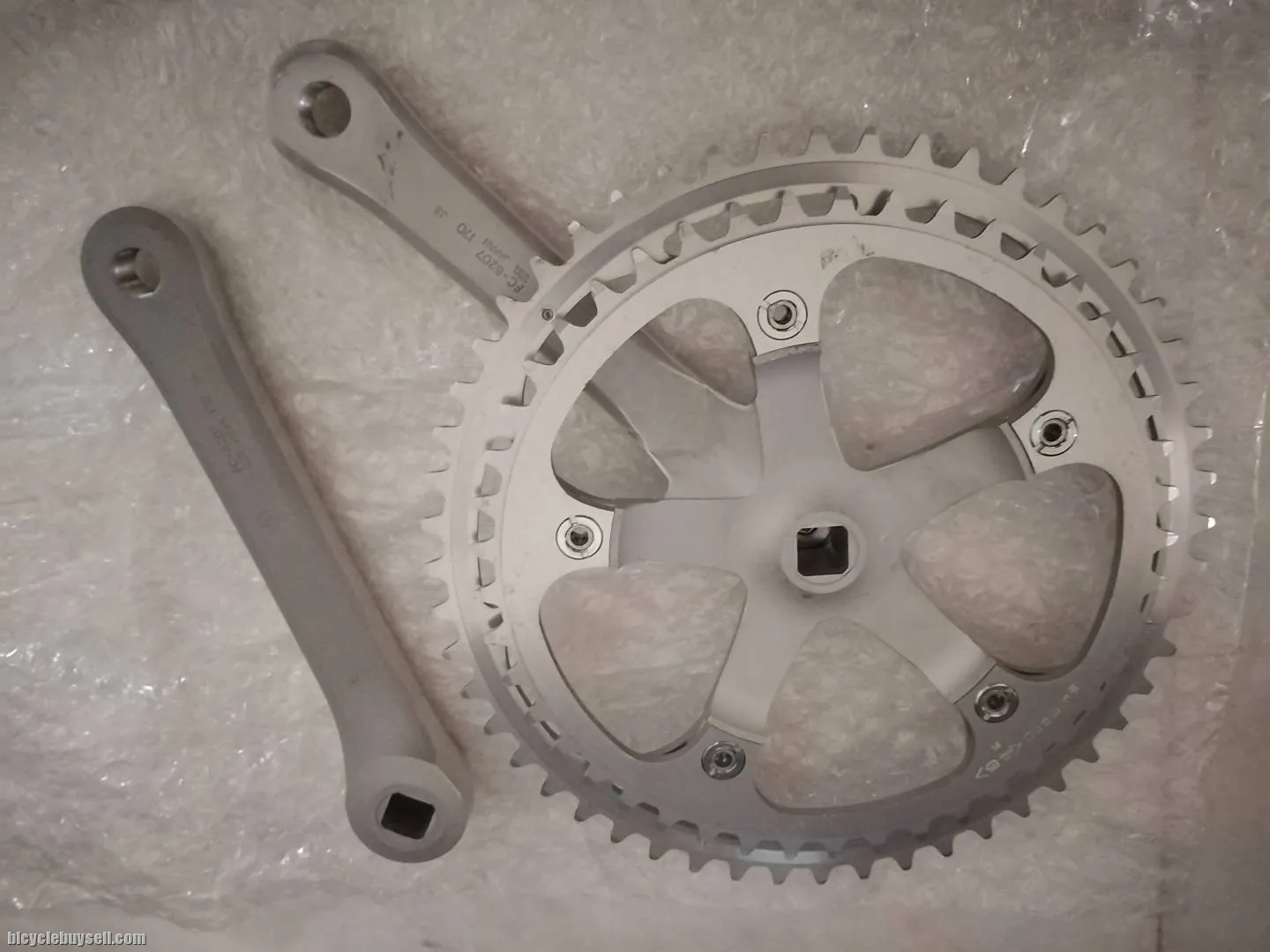 Shimano 600 Model 6207 52/45t Crankset Nos