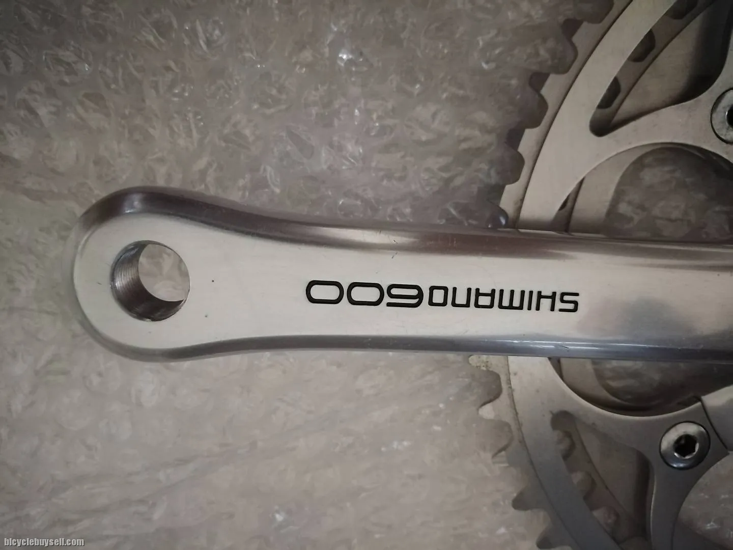 Shimano 600 Model 6207 52/45t Crankset Nos