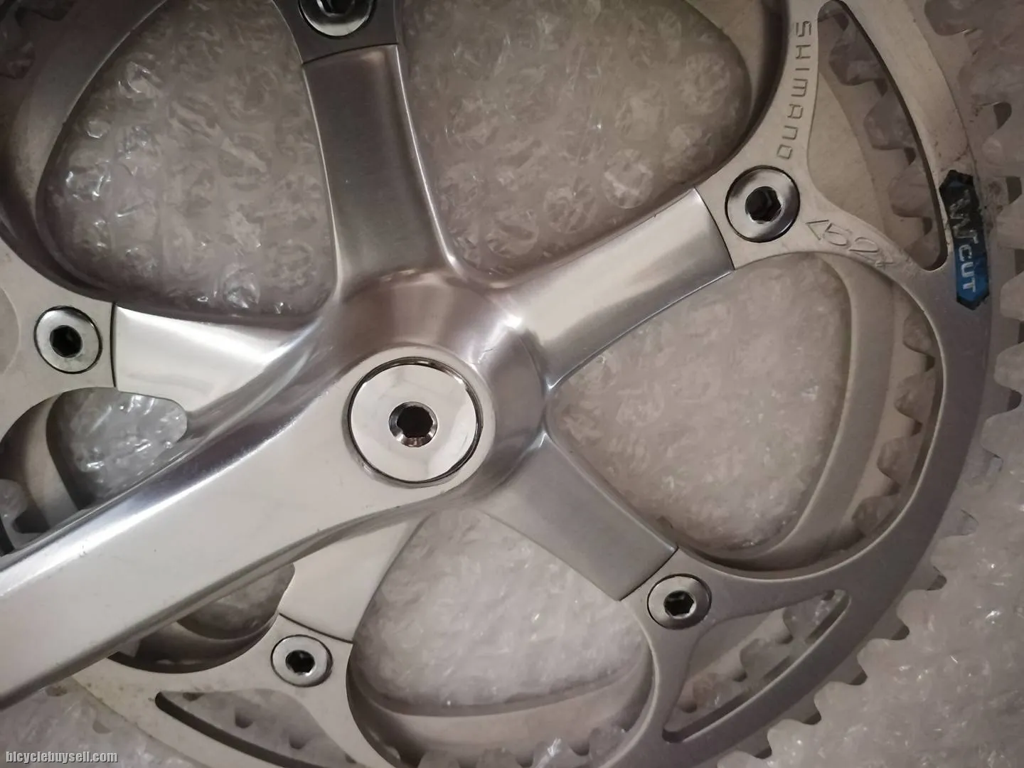Shimano 600 Model 6207 52/45t Crankset Nos