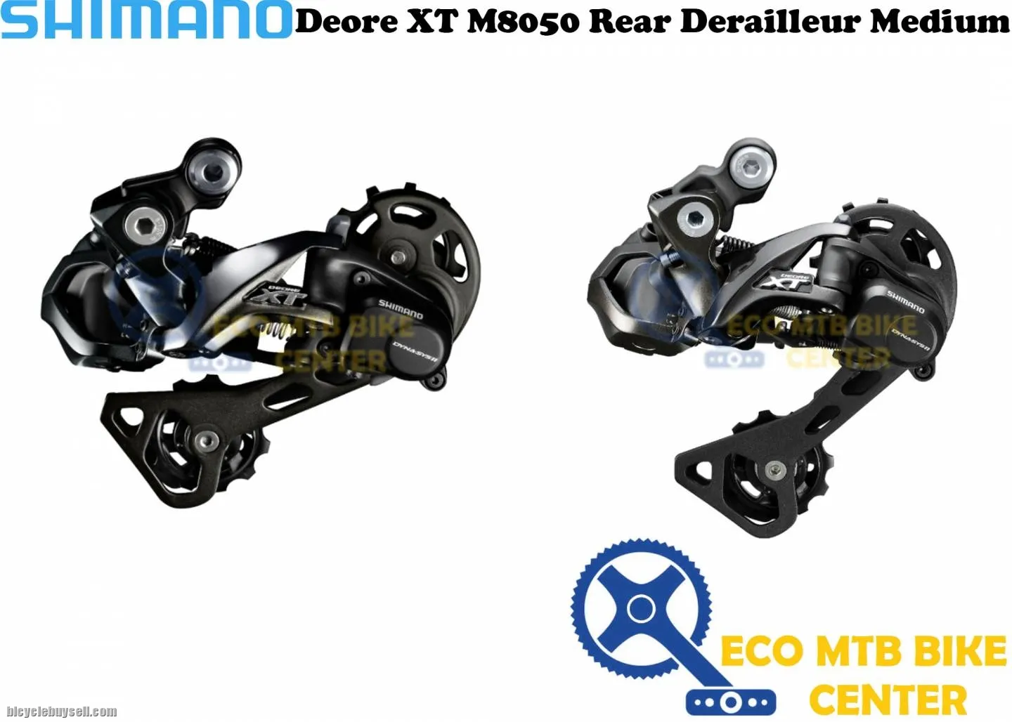 SHIMANO Deore XT M8050 Di2 Rear Derailleur + Shifter