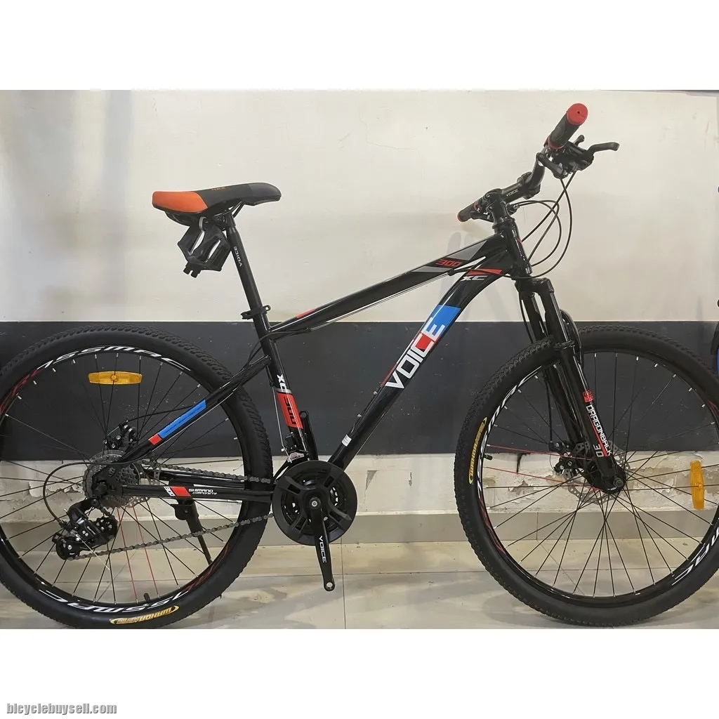 VOICE XC300 WITH SHIMANO 24 SPEED SET 27.5 STEEL FRAME MOUNTAIN BIKE CLEARANCE OFFER