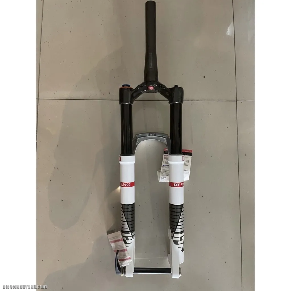 DT SWISS 26ER FORK 120MM TRAVEL TAPPER STEERER TUBE 15X100MM LAST UNIT CLEARANCE - TAKEN OUT FROM NE