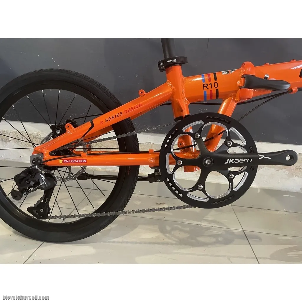 RIFLE LIGHT FOLDING BIKE PRESTIGE QUALITY DISC BRAKE 9SPEED - CLEARANCE SALES