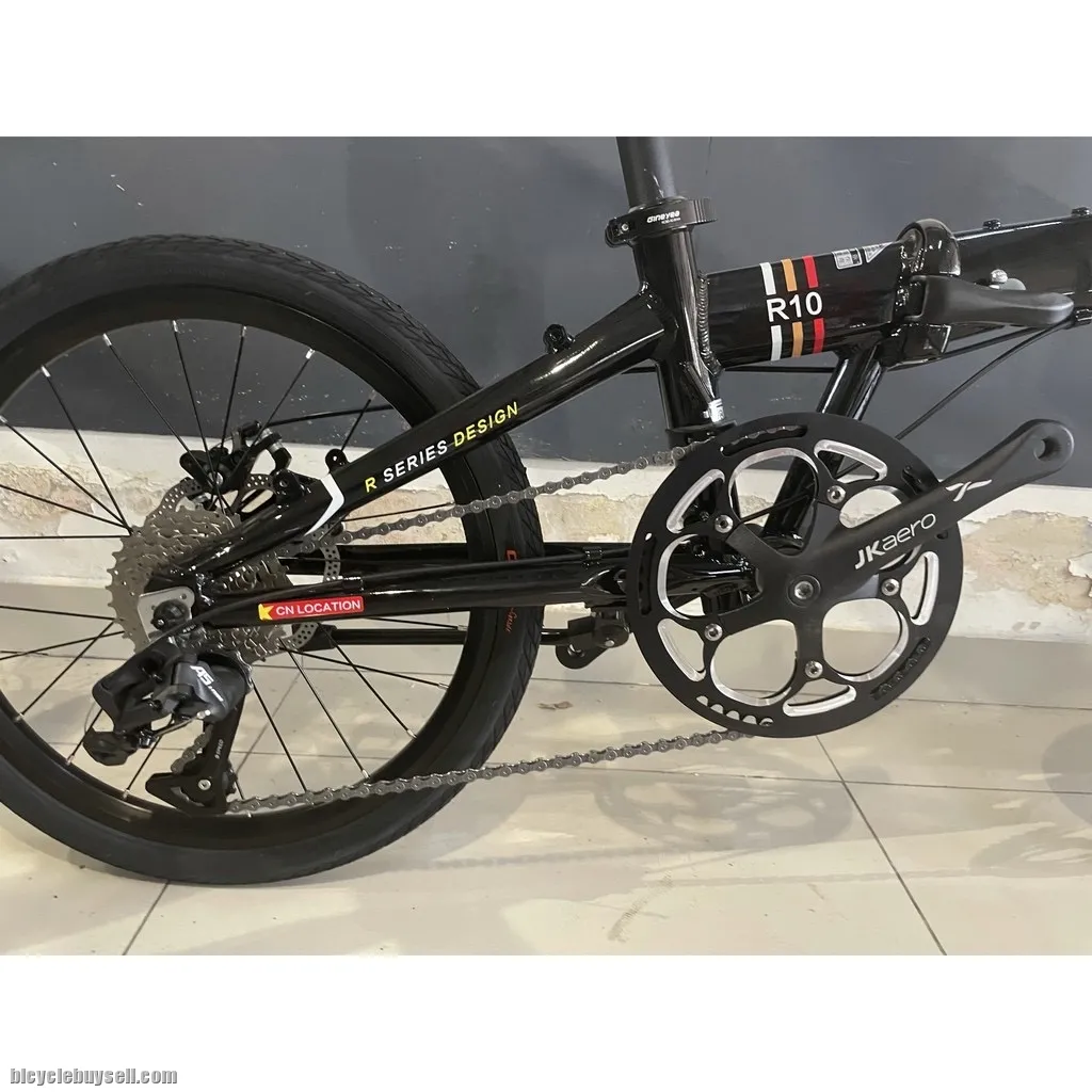 RIFLE LIGHT FOLDING BIKE PRESTIGE QUALITY DISC BRAKE 9SPEED - CLEARANCE SALES