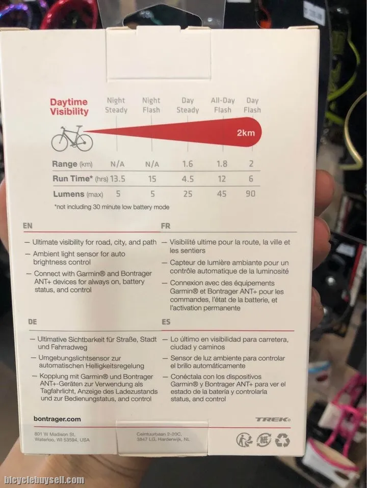 TREK BONTRAGER ION-200 LIGHT!