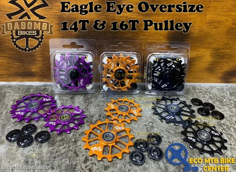 DA BOMB Eagle Eye Oversize 14T &amp; 16T Pulley