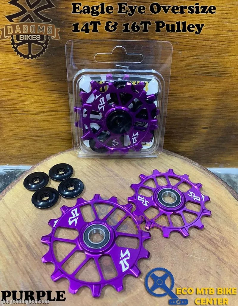 DA BOMB Eagle Eye Oversize 14T &amp; 16T Pulley