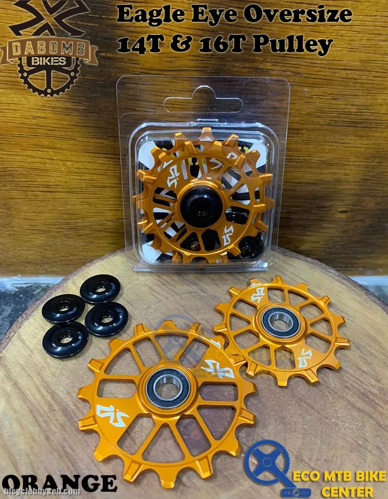 DA BOMB Eagle Eye Oversize 14T &amp; 16T Pulley