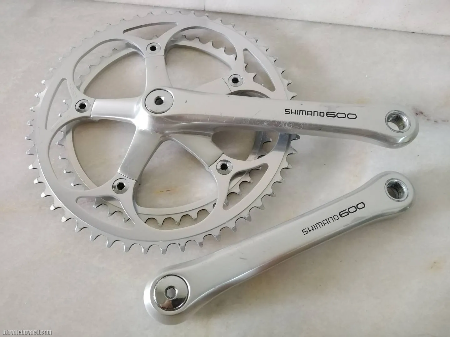 Shimano 600 model 6207 Crankset Vintage